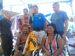 People from United Nations ready to take the plight of the First Nation forward.
